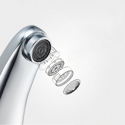 Фото: Сенсорный смеситель для ванны/кухни Xiano SNS с термостатом и сетевым блоком управления-3 Сенсорный смеситель для ванны/кухни Xiano SNS с термостатом и сетевым блоком управления-3