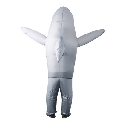 Фото: Надувной карнавальный костюм Акула, серый FZ1758-4 Надувной карнавальный костюм Акула, серый FZ1758-4